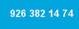 926 382 14 74 926 382 14 74